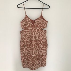 Dolce Vita Cutout Tapestry Dress
